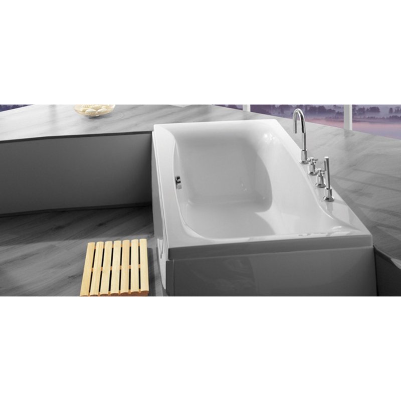 Carron Linea Double Ended Bath - 1900mm x 900mm - No TH - White