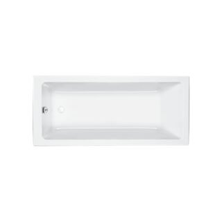 Carron Quantum Single Ended Bath - No TH - White - Image 2