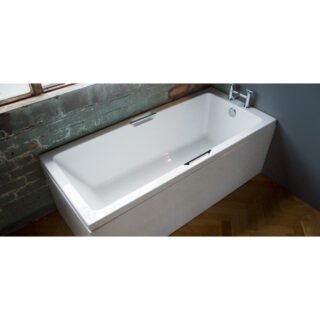 Carron Integra Single Ended Bath With Twin Grip - No TH - White - Image 3