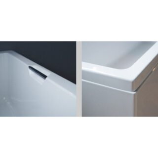 Carron Integra Single Ended Bath With Twin Grip - No TH - White - Image 4
