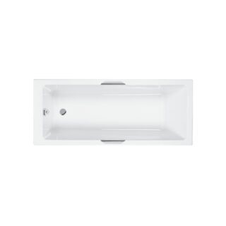 Carron Integra Single Ended Bath With Twin Grip - No TH - White - Image 2