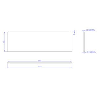 Carron Bath Front Panel - White - Image 6