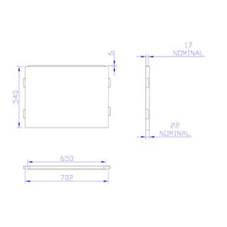 Carron Bath End Panel - White - Image 5
