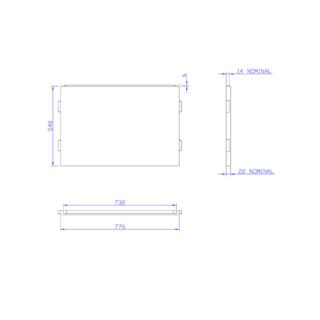 Carron Bath End Panel - White - Image 8