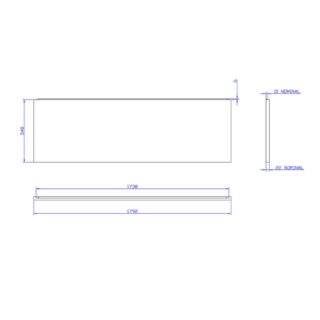 Carron Bath Front Panel - White - Image 10