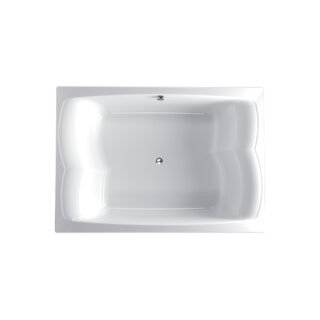 Carron Celsius Duo Carronite Double Ended Bath - 2000mm x 1400mm - No TH - White - Image 2