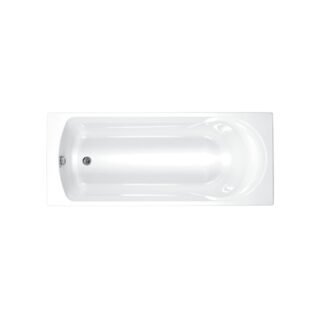 Carron Arc Single Ended Bath - No TH - White - Image 2