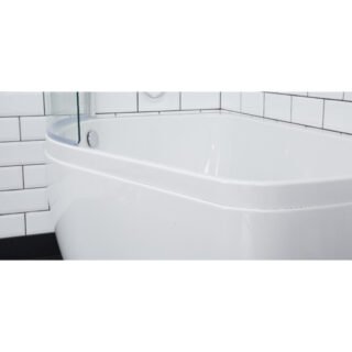 Carron Profile Shower Bath - 1500mm x 900mm - No TH - White - Image 4