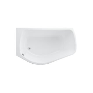 Carron Profile Shower Bath - 1500mm x 900mm - No TH - White - Image 2