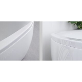 Carron Celsius Carronite Double Ended Bath - 1900mm x 1000mm - No TH - White - Image 3