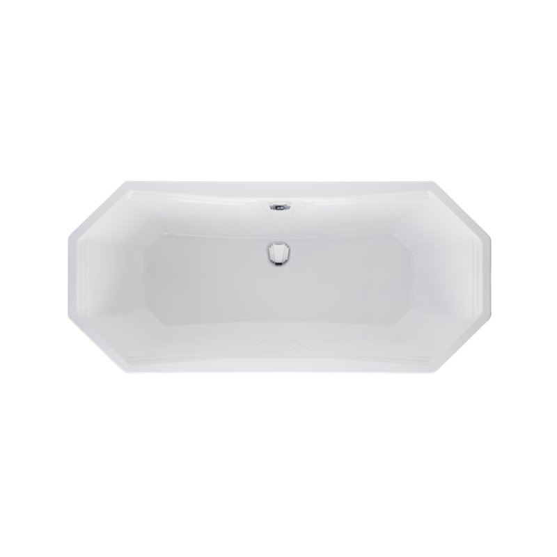 Carron Highgate Carronite Double Ended Freestanding Bath - 1750mm x 800mm - No TH - Image 2