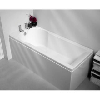 Carron Zone Single Ended Bath - No TH - White - Image 2