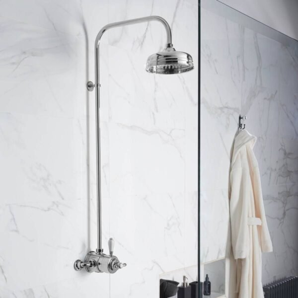 Aqualisa Aquatique One Outlet Thermostatic Exposed Shower Valve - Image 2