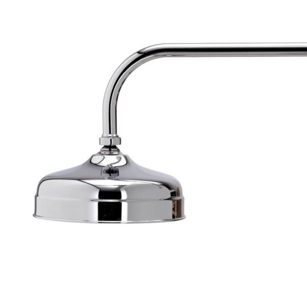 Aqualisa Aquatique Thermo Concealed 8" Drencher Fixed Shower Head - Image 2