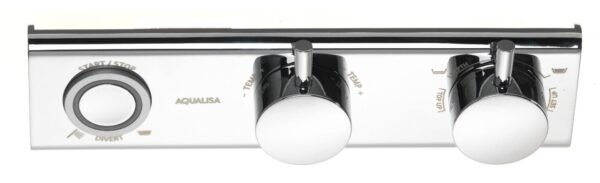 Aqualisa HiQu Digital Controller Front Cover - Hand Shower/Bath Outlet - Chrome