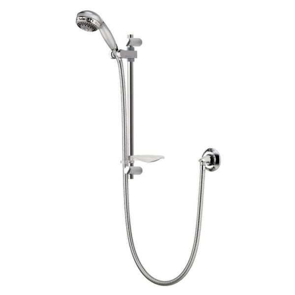 Aqualisa Varispray Concealed Slide Bar Kit - Chrome