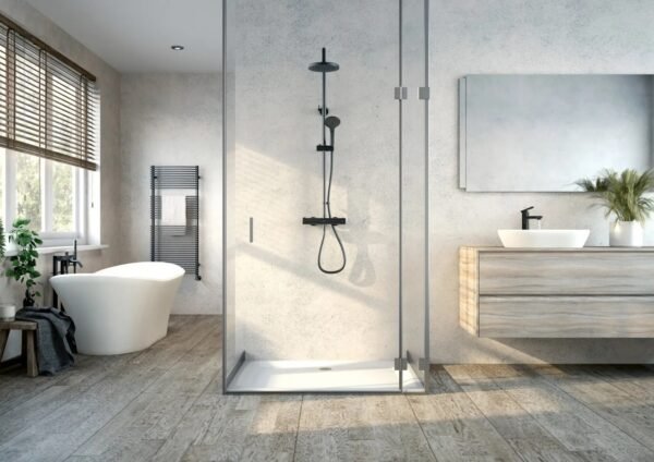 Aqualisa Thermostatic 2 Outlet Exposed Shower Kit - Image 3