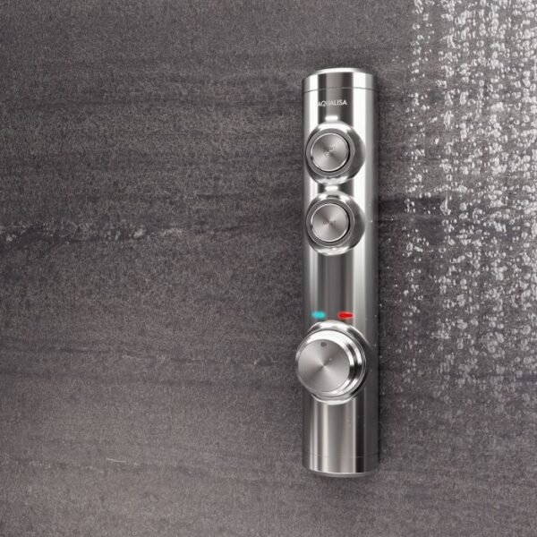 Aqualisa I system Smart One Outlet Concealed Shower Valve With Kit - Hp Combi - Chrome - Image 3