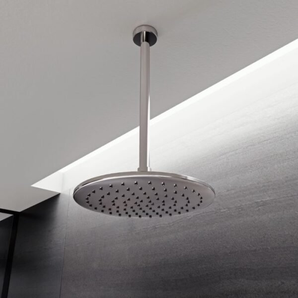 Aqualisa I system One Outlet Concealed Digital Shower With Ceiling Fixed Shower Head - Gravity Pumped - Chrome - Image 2