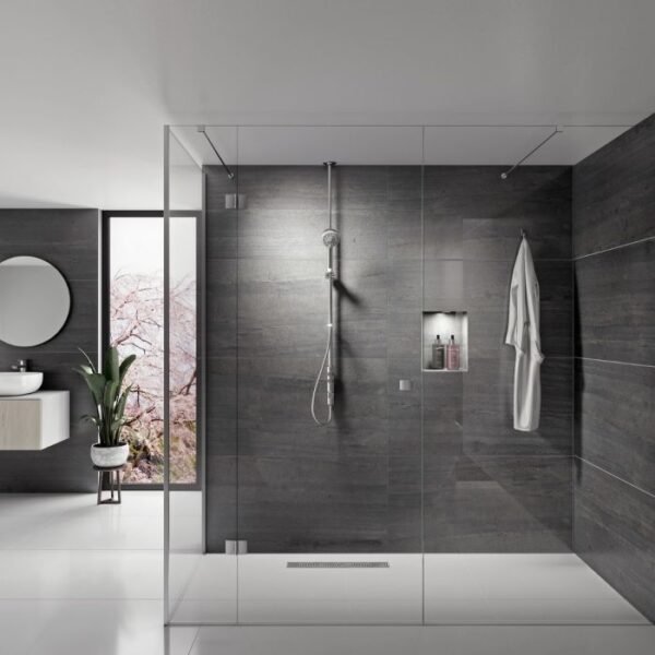 Aqualisa I system Smart Exposed Shower Valve With Adjustable Kit - Gravity Pumped - Chrome
