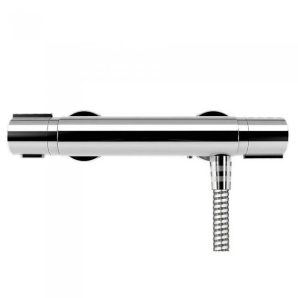 Aqualisa Midas 110 Thermostatic Bar Shower Valve With Slide Rail Kit - Chrome - Image 4