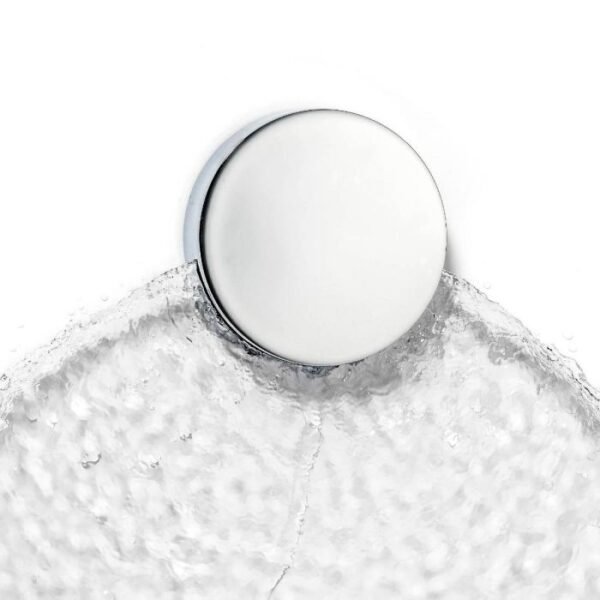 Aqualisa Vita Adjustable Shower Rail Kit With Bath Filler - Chrome - Image 3
