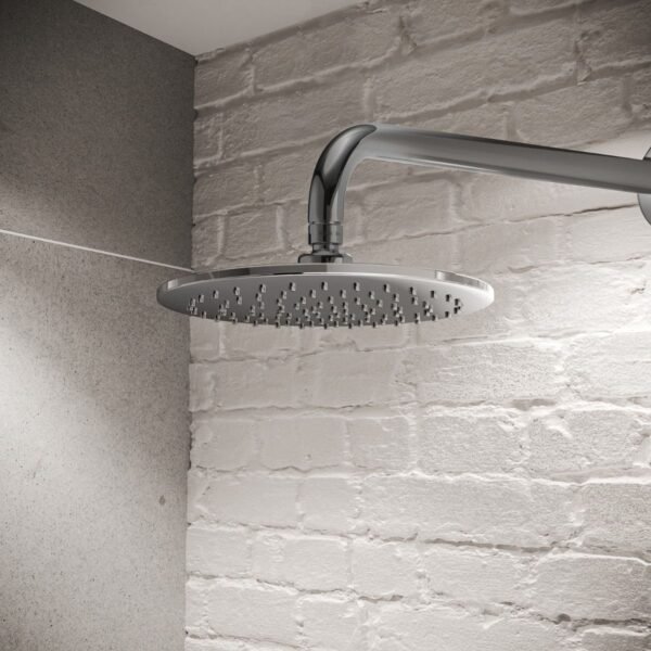 Aqualisa Quartz Classic Smart One Outlet Digital Concealed Shower With Fixed Wall Head - Gravity Pumped - Chrome - Image 2
