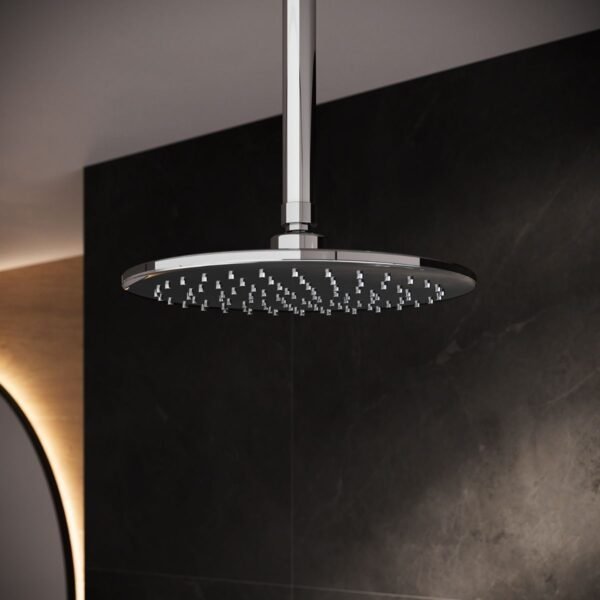 Aqualisa Quartz Touch 2 Outlet Smart Digital Exposed Shower Valve With Shower Kit - Gravity Pumped - Chrome - Image 4