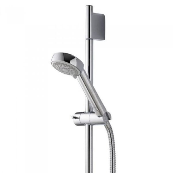 Aqualisa Siren Sl One Outlet Exposed Shower Valve With Slide Rail Kit - Chrome - Image 3