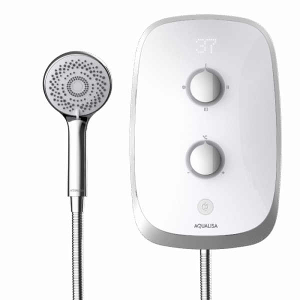 Aqualisa Evolve Electric Shower With Adjustable Head - 10.5kW