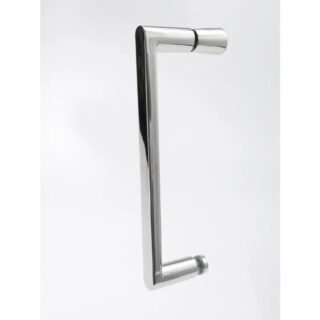 Merlyn Ionic Express Recessed Pivot Shower Door And 20mm Extension - 700mm Wide - Chrome - Image 2