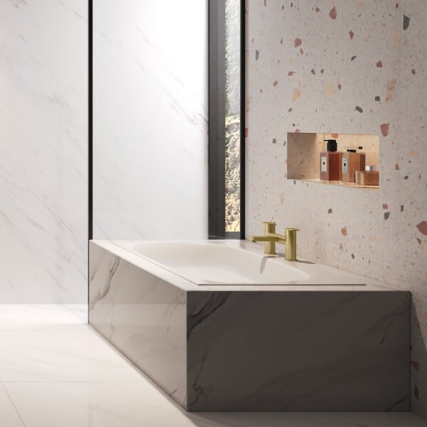 Flova Smart Deck Mounted Bath Filler Tap - Image 2