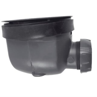 Merlyn Twisto 90mm Shower Tray Waste - Grey - Image 4