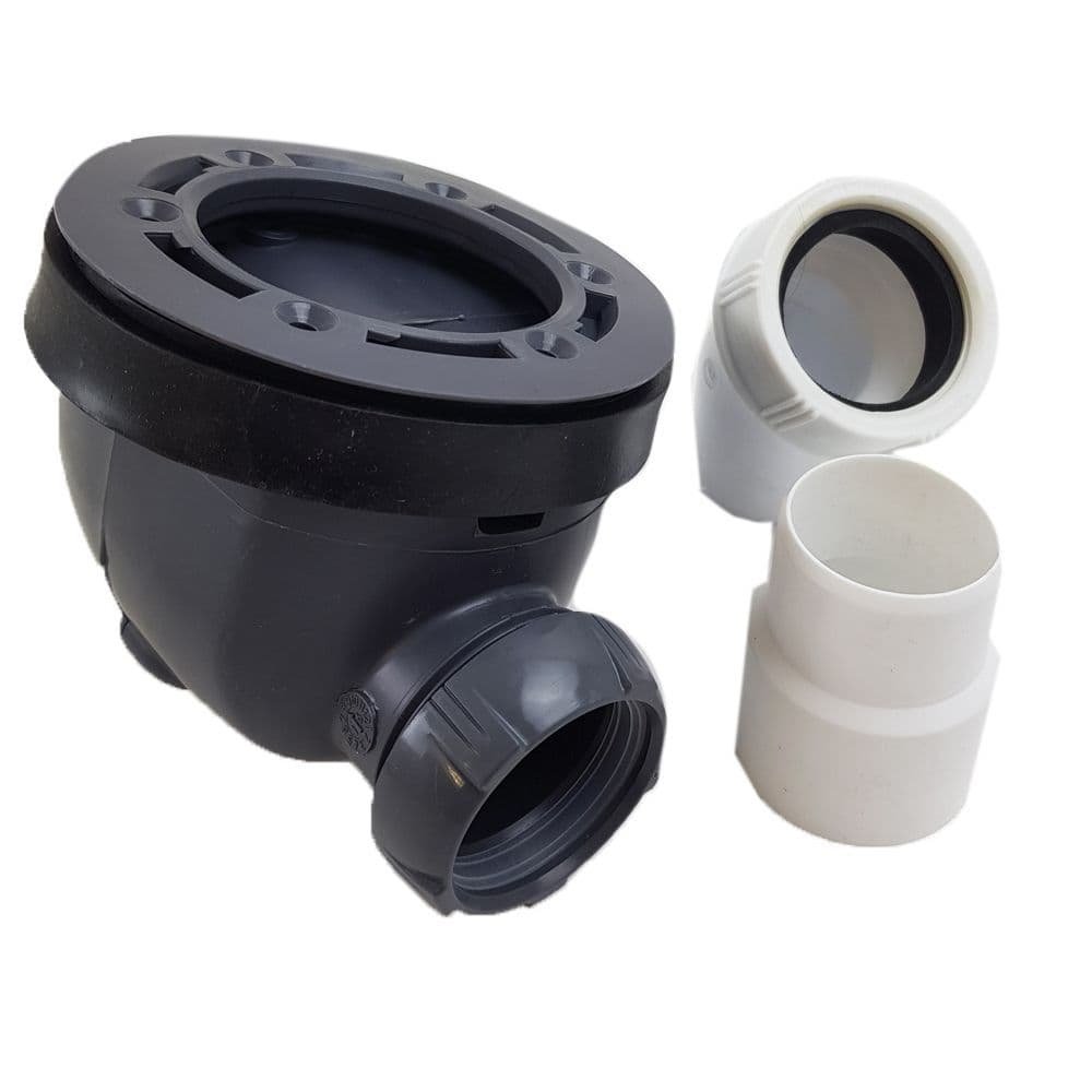 Merlyn Twisto 90mm Shower Tray Waste - Grey