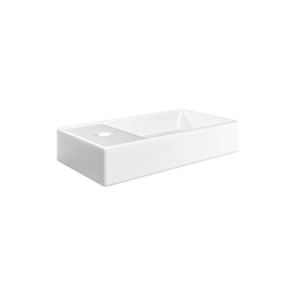 Tissino Mozzano Cloakroom Basin - 402mm Wide - 1 Tap Hole