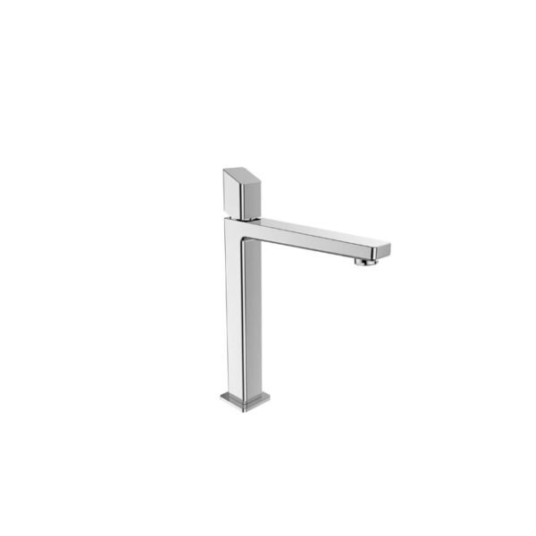 Tissino High Spout Mono Basin Mixer Tap With Cube Handle