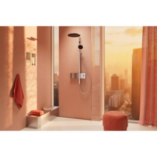 Hansgrohe Raindance Alive S 2-Outlet Showerpipe 300 2Jet With Showerselect Comfort Thermostat For Concealed Installation - Image 2