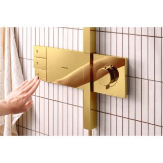 Hansgrohe Raindance Alive S 2-Outlet Showerpipe 300 2Jet With Showerselect Comfort Thermostat For Concealed Installation - Image 13