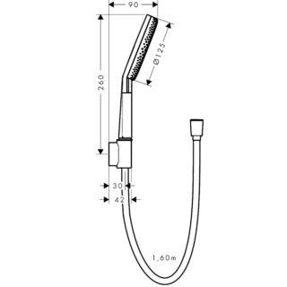 Hansgrohe Raindance Alive Select S Shower Handset - Image 5