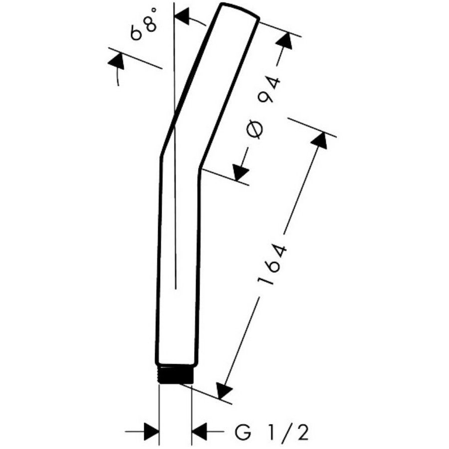 Hansgrohe Activera Select S Handshower 95 2Jet Ecosmart+ With Booster - Image 5