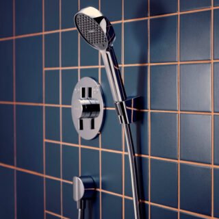 Hansgrohe Activera Select S Shower Holder Set 95 2Jet Ecosmart With Shower Hose 125 Cm - Image 2