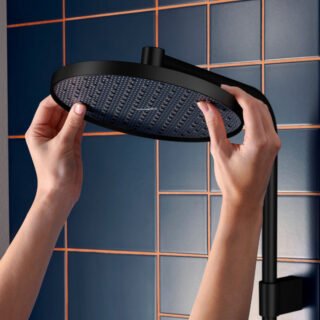 Hansgrohe Activera S 2-Outlet Shower Set 240 1Jet Ecosmart With Bath Thermostat Ecostat Fine - Image 8