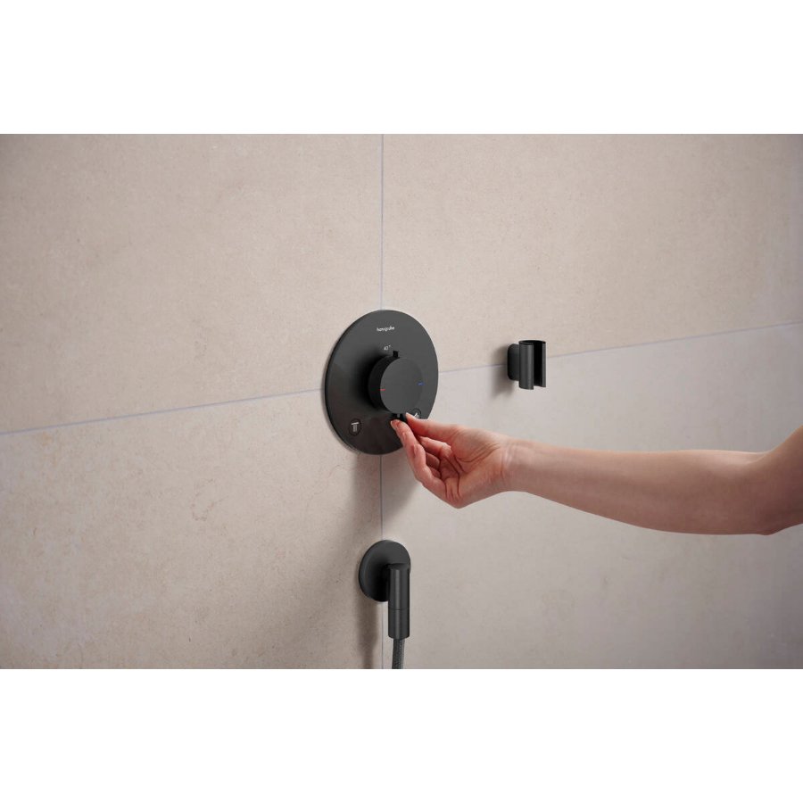 Hansgrohe Fixfit Fine S Wall Outlet With Non-Return Valve - Image 4