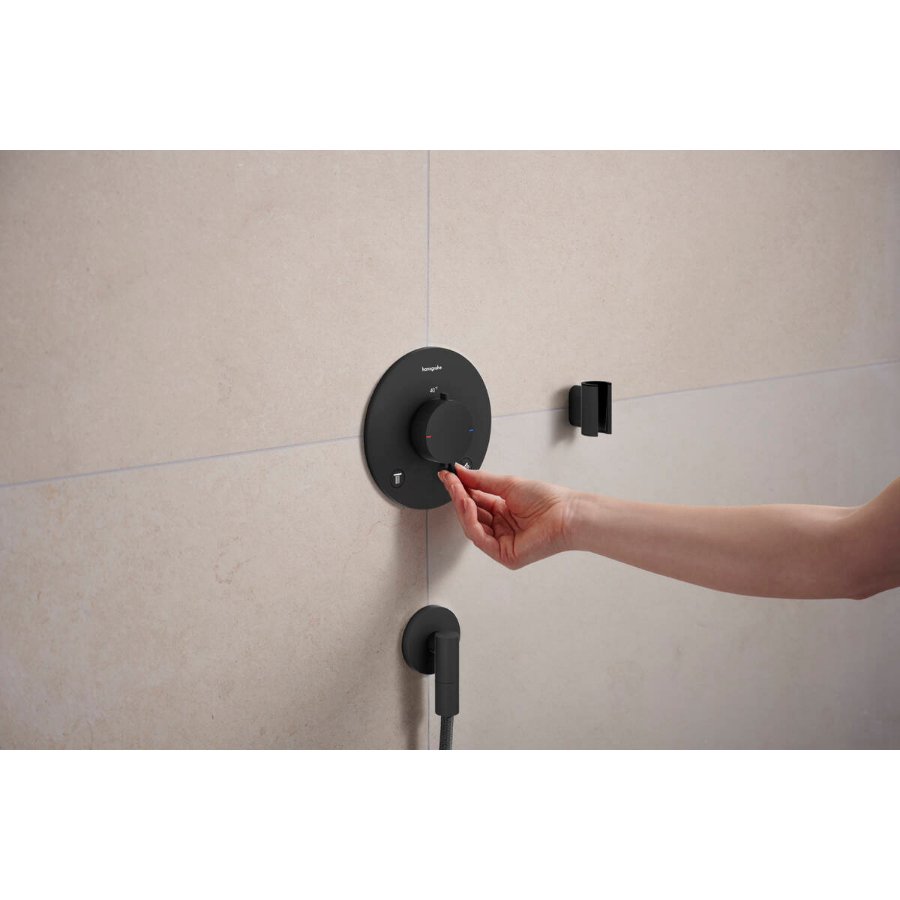 Hansgrohe Fixfit Fine S Wall Outlet With Non-Return Valve - Image 10