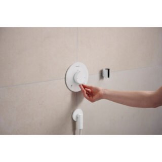 Hansgrohe Fixfit Fine S Wall Outlet With Non-Return Valve - Image 12