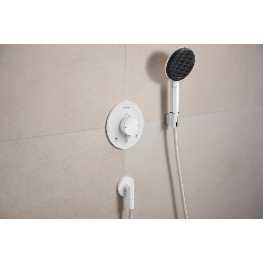 Hansgrohe Fixfit Fine S Wall Outlet With Non-Return Valve - Image 14