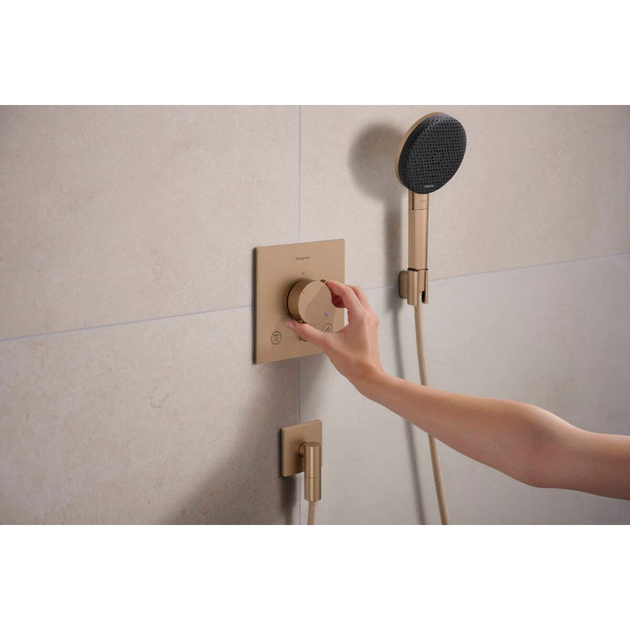 Hansgrohe Fixfit Fine E Wall Outlet With Non-Return Valve - Image 6