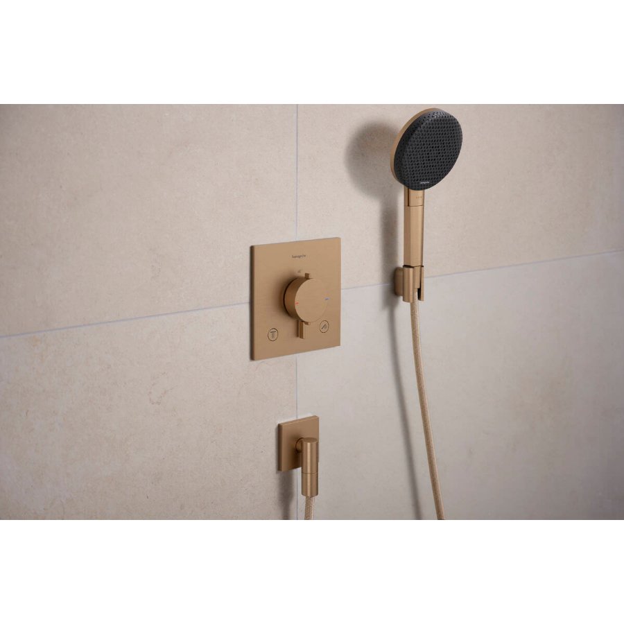 Hansgrohe Fixfit Fine E Wall Outlet With Non-Return Valve - Image 7