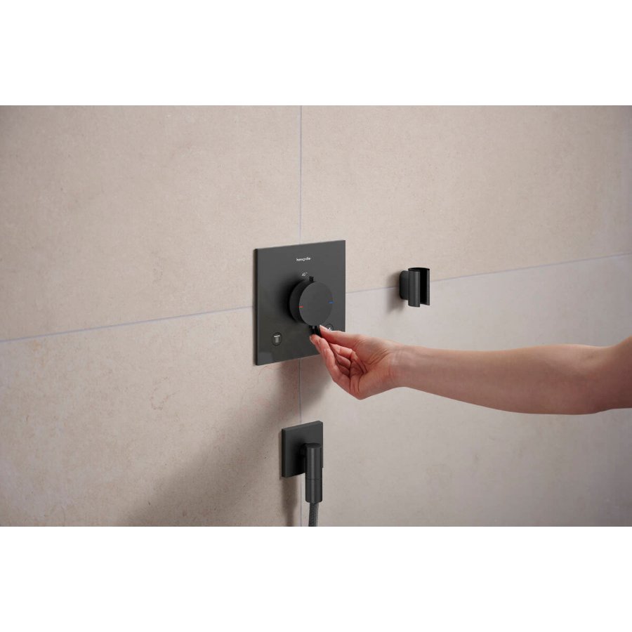Hansgrohe Fixfit Fine E Wall Outlet With Non-Return Valve - Image 9