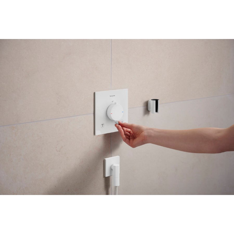 Hansgrohe Fixfit Fine E Wall Outlet With Non-Return Valve - Image 16